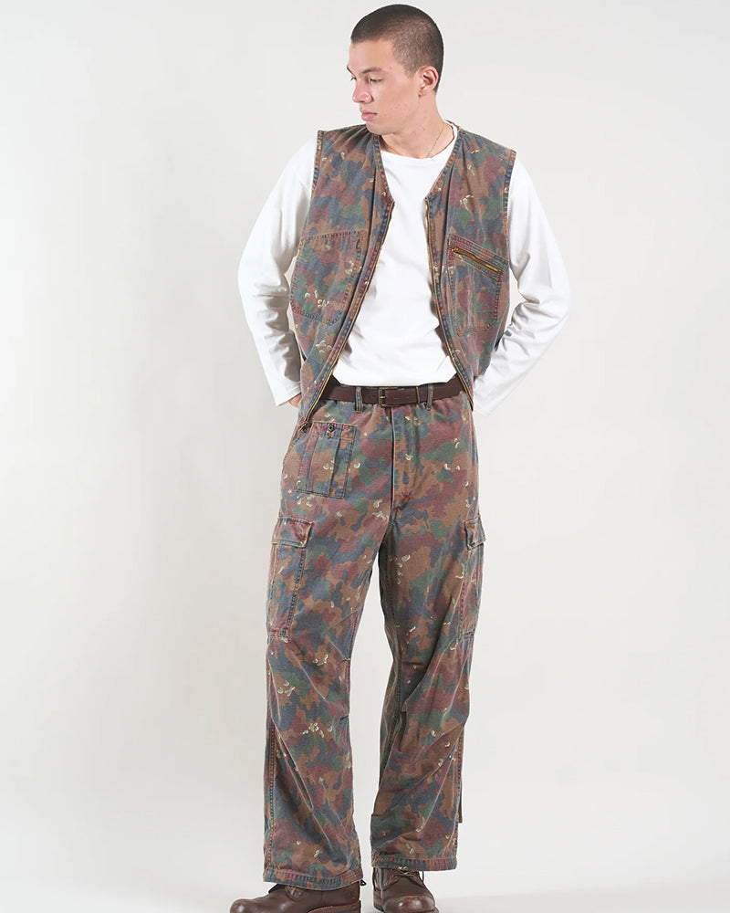 REVERSIBLE VEST FADE CAMO