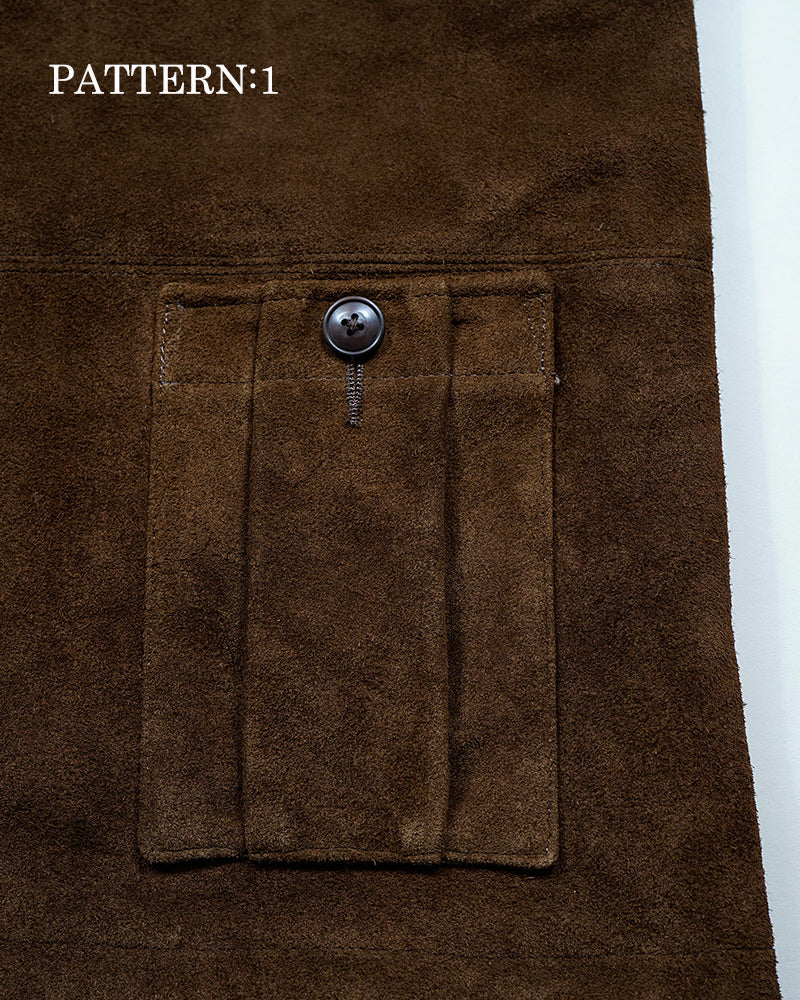 JERKIN VEST SUEDE REVERSIBLE