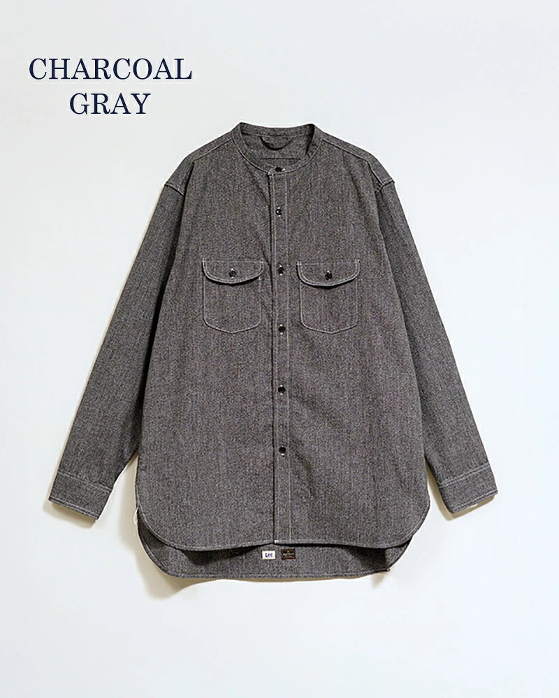 RAILWAY MAN SHIRTS / NIGEL CABOURN OXED SILVER × LEE