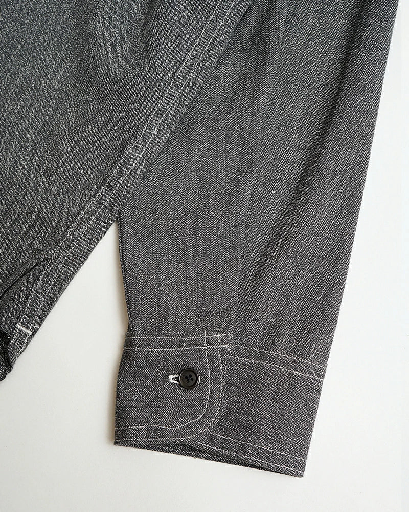 RAILWAY MAN SHIRTS / NIGEL CABOURN OXED SILVER × LEE