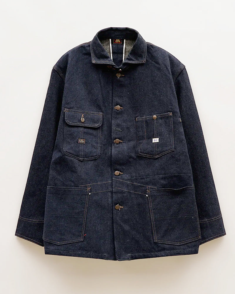 RAILWAY MAN LOCO JACKET / NIGEL CABOURN OX'ED SILVER × LEE