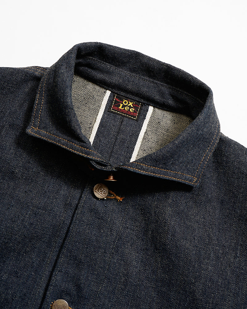 RAILWAY MAN LOCO JACKET / NIGEL CABOURN OX'ED SILVER × LEE