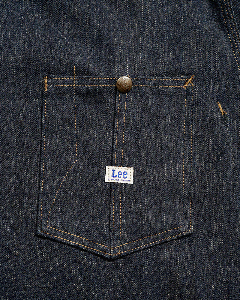 RAILWAY MAN LOCO JACKET / NIGEL CABOURN OX'ED SILVER × LEE