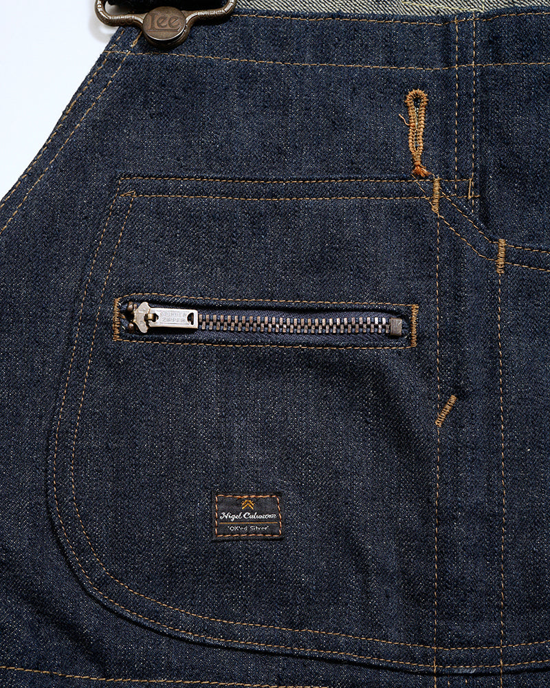 RAILWAY MAN OVERALLS / NIGEL CABOURN OX'ED SILVER × LEE