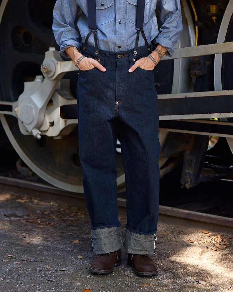 RAILWAY MAN 101B / NIGEL CABOURN OX'ED SILVER × LEE