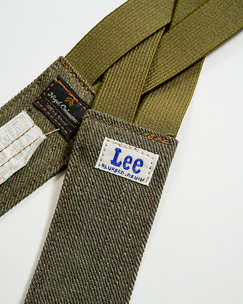 FIELD WORKER SUSPENDER / NIGEL CABOURN OXED SILVER × LEE