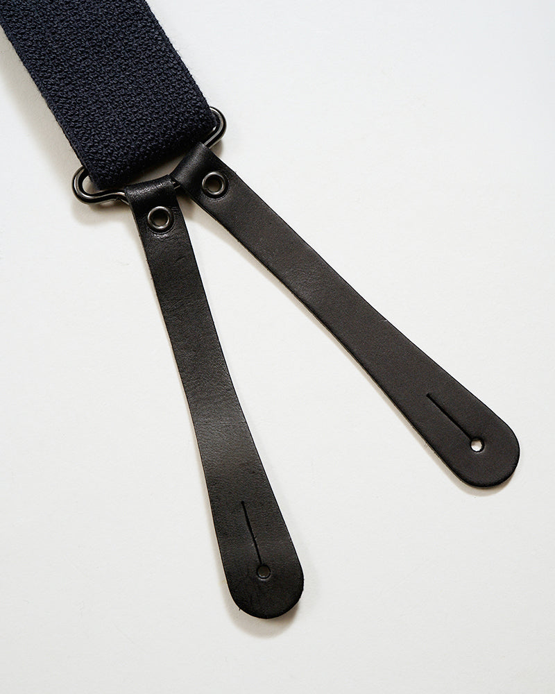 FIELD WORKER SUSPENDER / NIGEL CABOURN OXED SILVER × LEE