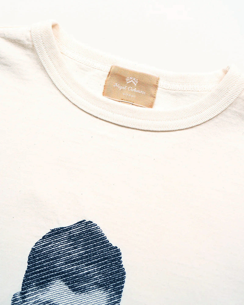 BASIC SHORT T-SHIRT / PHOTO EMBROIDERY