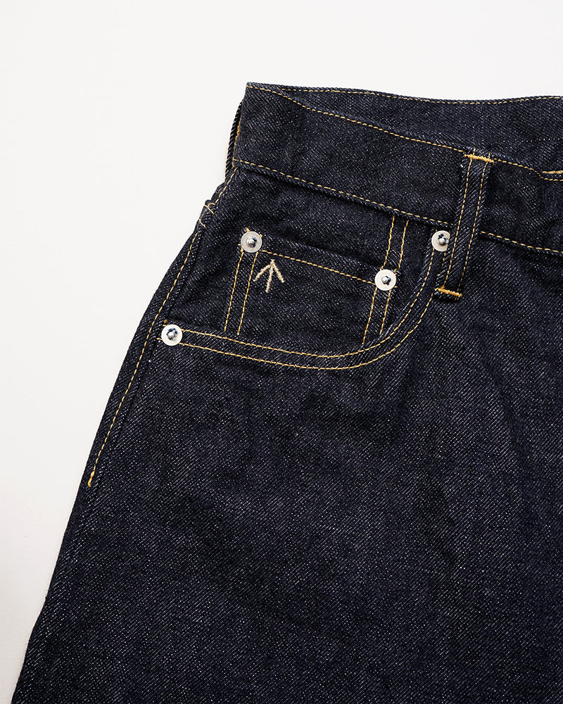 WIDE STRAIGHT 5 POCKET PANT DENIM / 2026AW MODEL