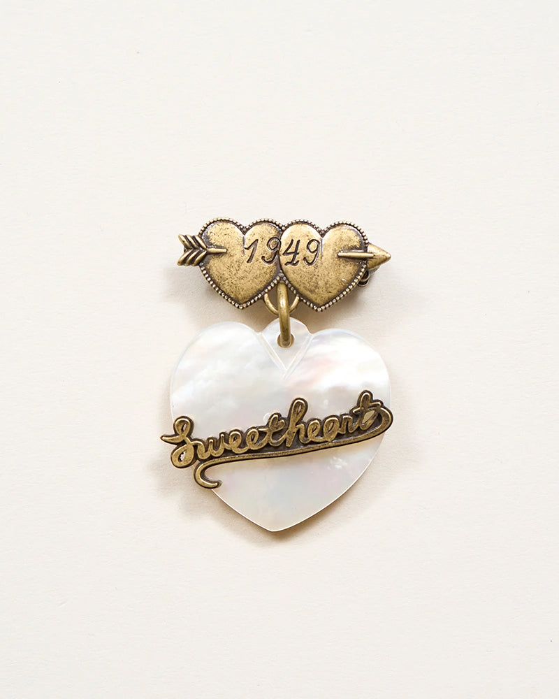 SHELL BROOCH