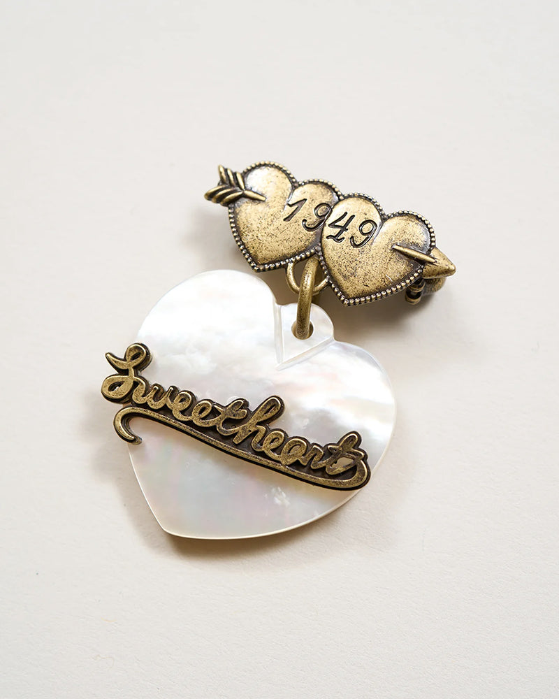 SHELL BROOCH