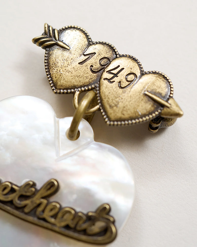 SHELL BROOCH