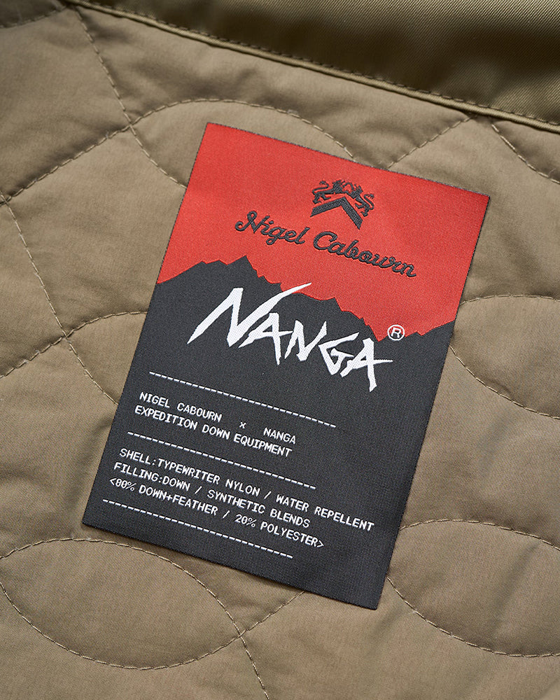 1960s US ARMY LINER JACKET / NIGEL CABOURN × NANGA