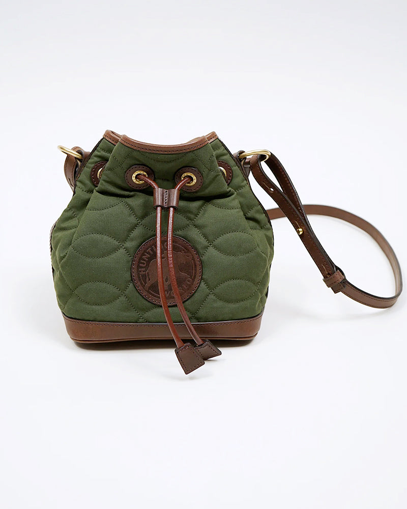 MINI DRAWSTRING BAG VENTILE QT / NIGEL CABOURN×HUNTING WORLD