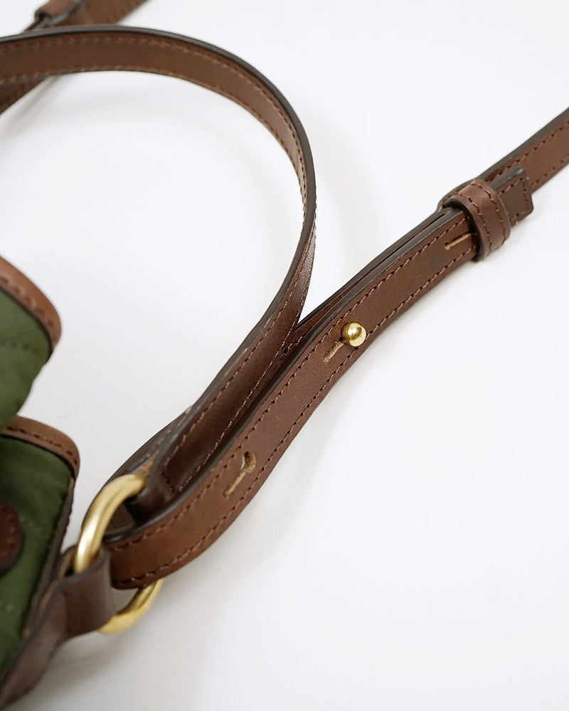 MINI DRAWSTRING BAG VENTILE QT / NIGEL CABOURN×HUNTING WORLD