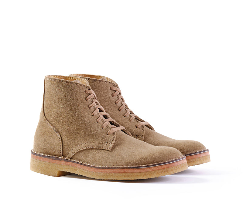 PRE-ORDER 2025 / SAHARA BOOTS KHAKI / JAPANESE SUEDE