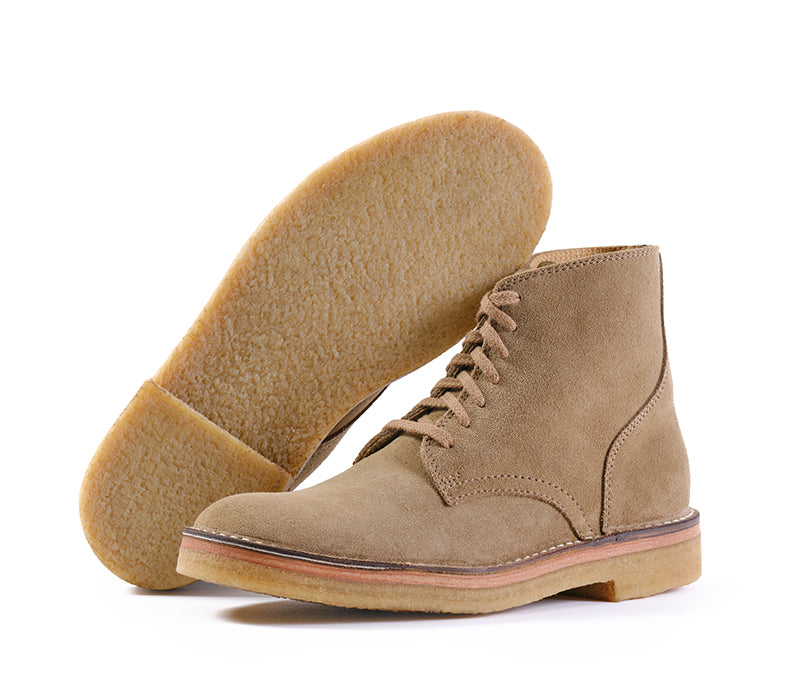 PRE-ORDER 2025 / SAHARA BOOTS KHAKI / JAPANESE SUEDE