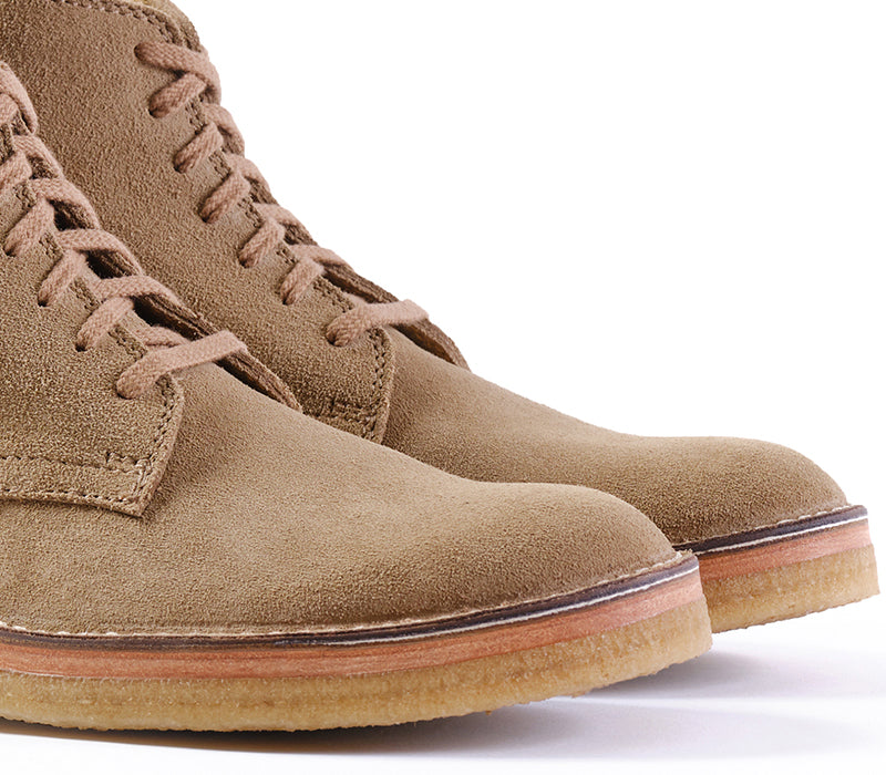 PRE-ORDER 2025 / SAHARA BOOTS KHAKI / JAPANESE SUEDE