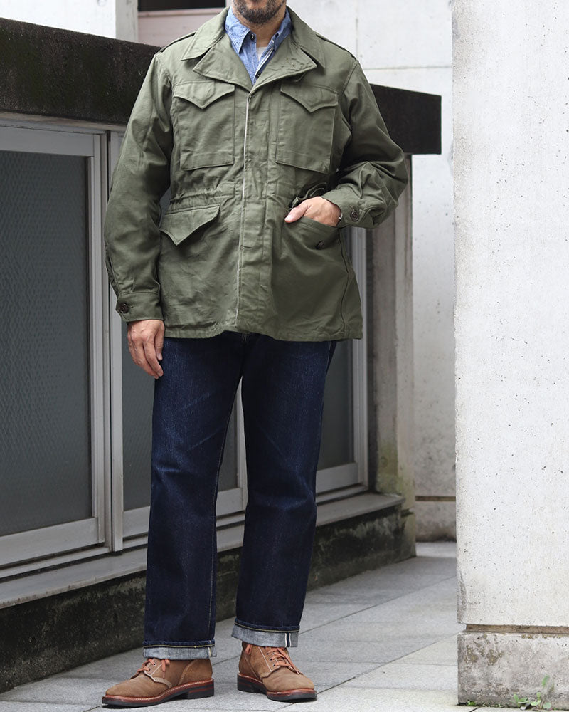 TYPE M-1943 / FIELD JACKET / BACK SATIN / OLIVE