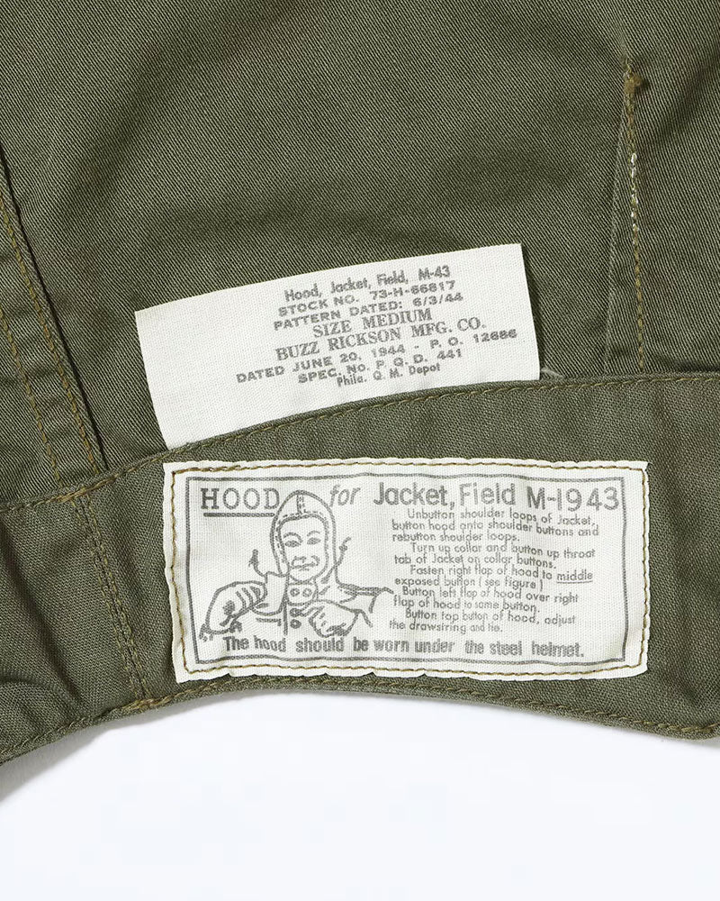 TYPE M-1943 / FIELD JACKET / BACK SATIN / OLIVE