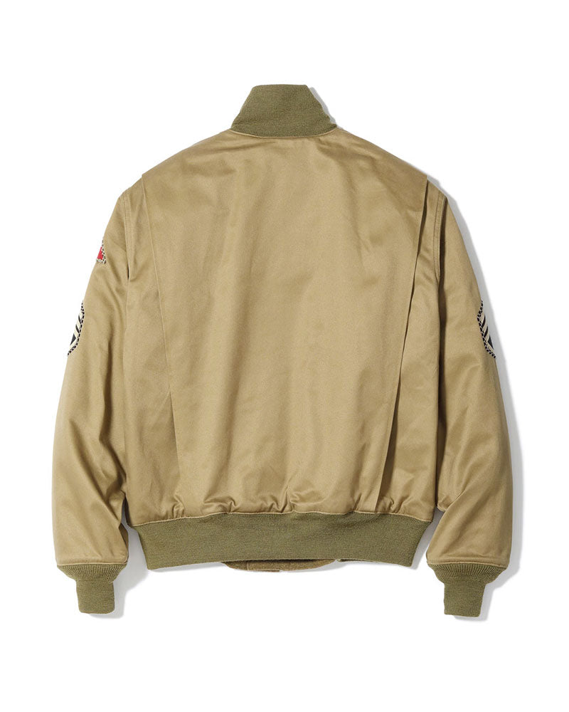 TYPE TANKERS PATCH POCKET / BUZZ RICKSON CO. 2nd ARMOR DIVISION / LIGHT OLIVE