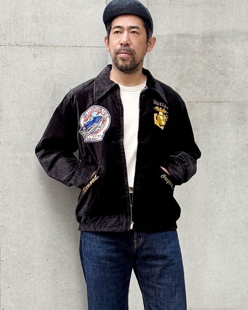 SOUVENIR JACKET / SPECIAL EDITION / BUZZ RICKSON'S × KOSHO & CO. / U.S.S. LEXINGTON CVA-16
