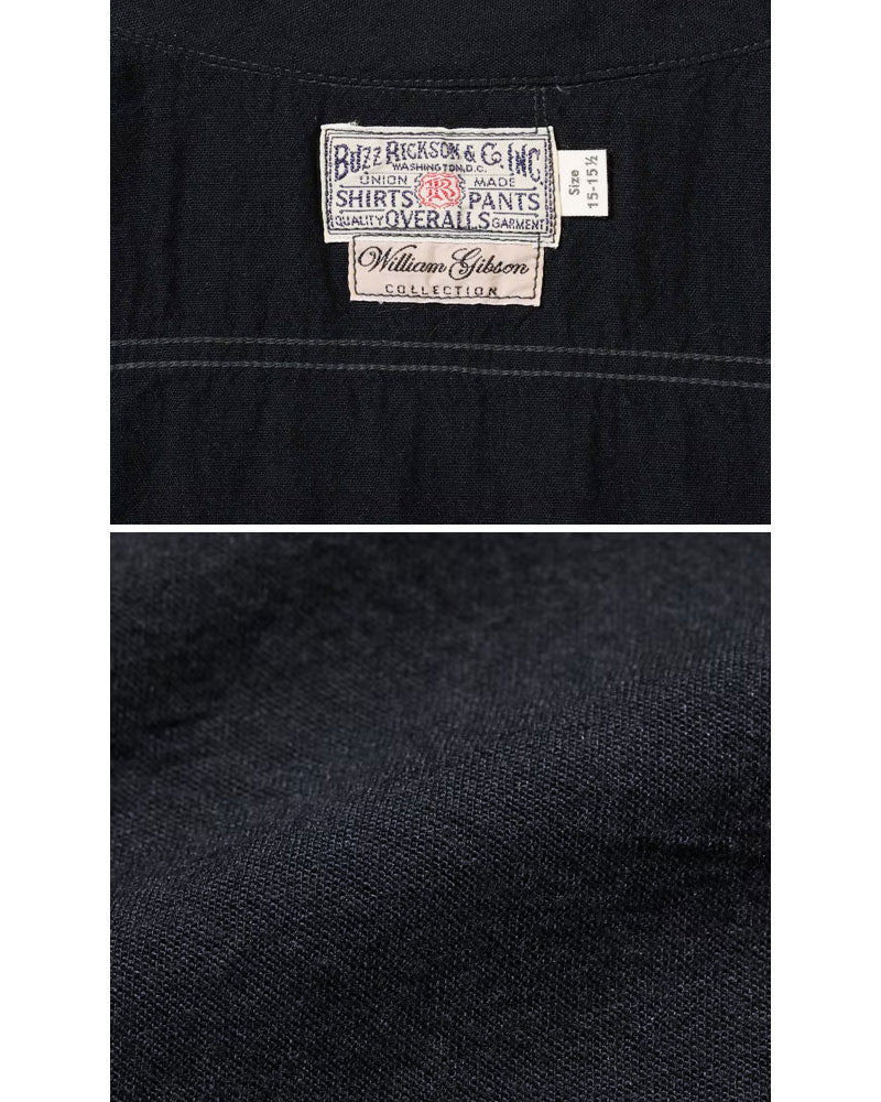 BLACK CHAMBRAY WORK SHIRT / WILLIAM GIBSON