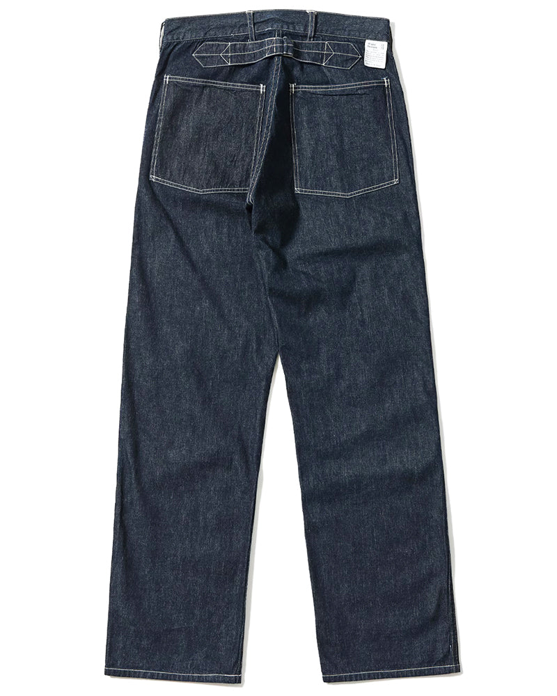 TROUSERS, WORKING, DENIM / INDIGO