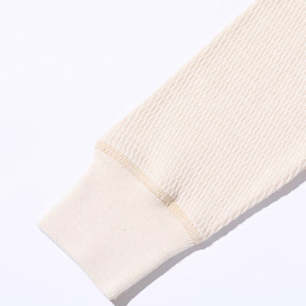 THERMAL HENLEY NECK T-SHIRT