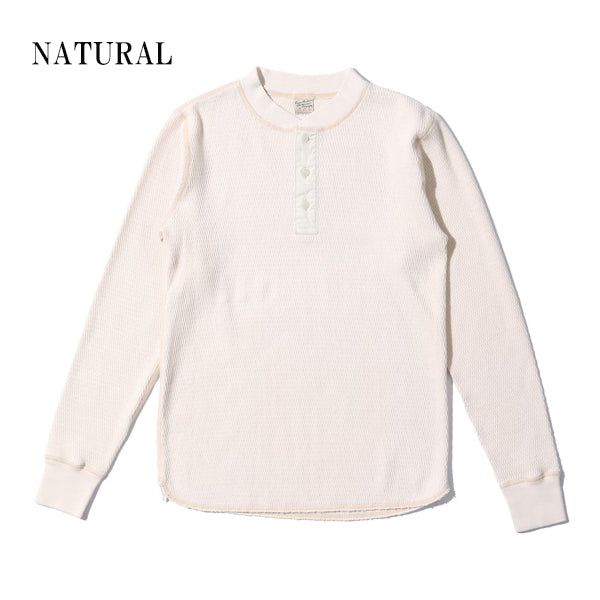 THERMAL HENLEY NECK T-SHIRT