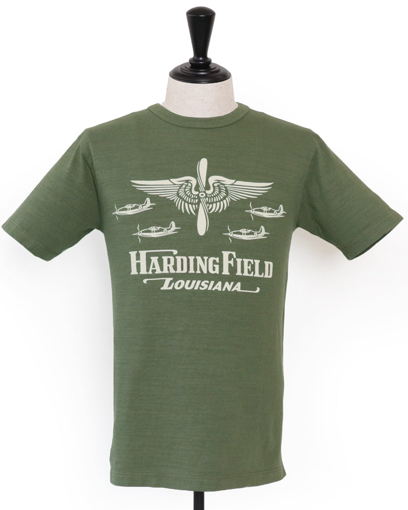 SLUB YARN T-SHIRT / USAAF HARDING FIELD