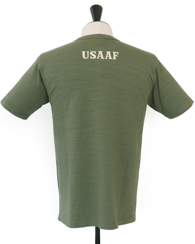 SLUB YARN T-SHIRT / USAAF HARDING FIELD