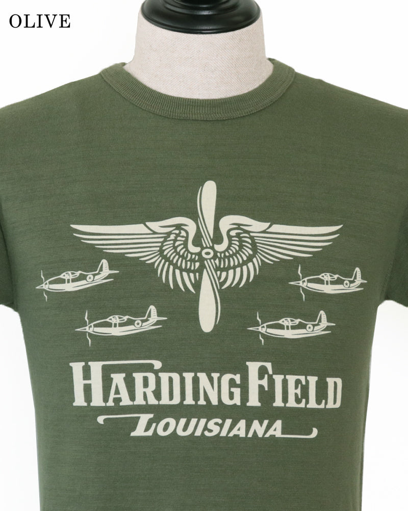 SLUB YARN T-SHIRT / USAAF HARDING FIELD