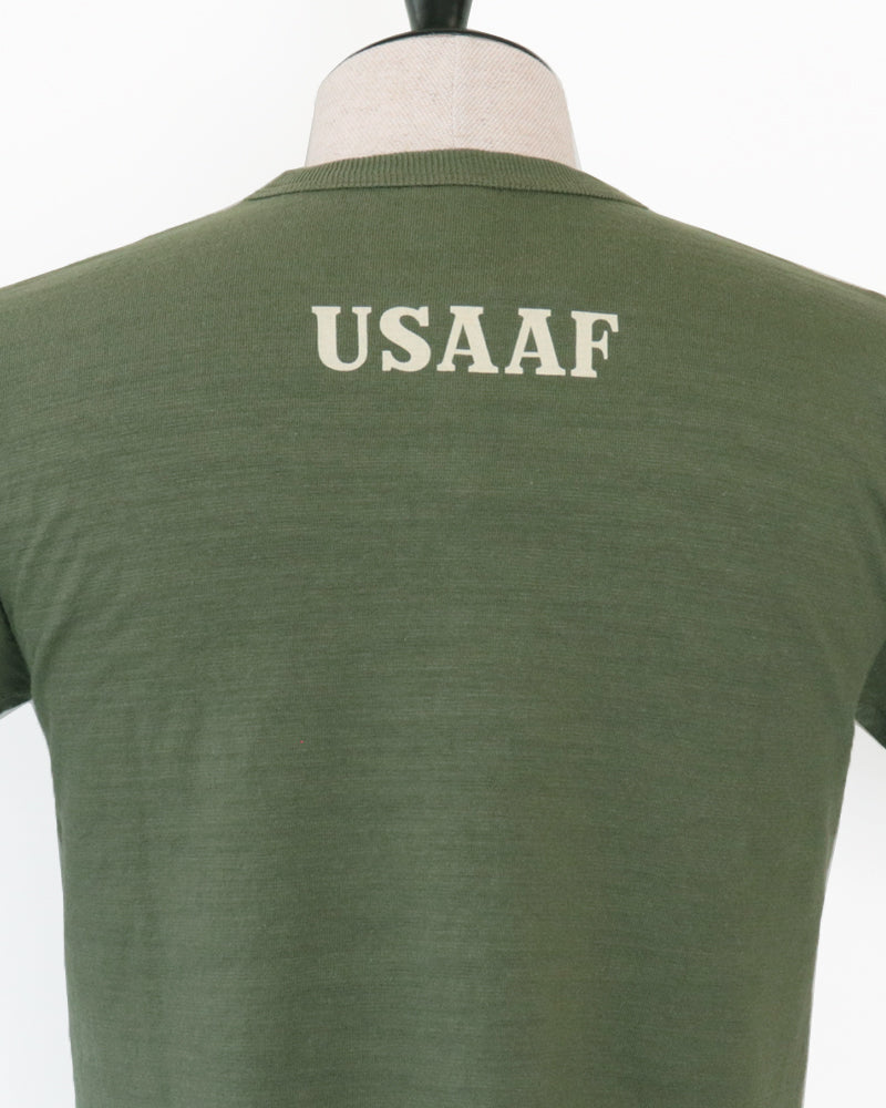 SLUB YARN T-SHIRT / USAAF HARDING FIELD