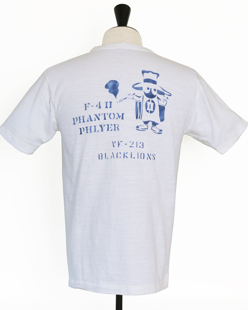 SLUB YARN T-SHIRT / PHANTOM PHLYER