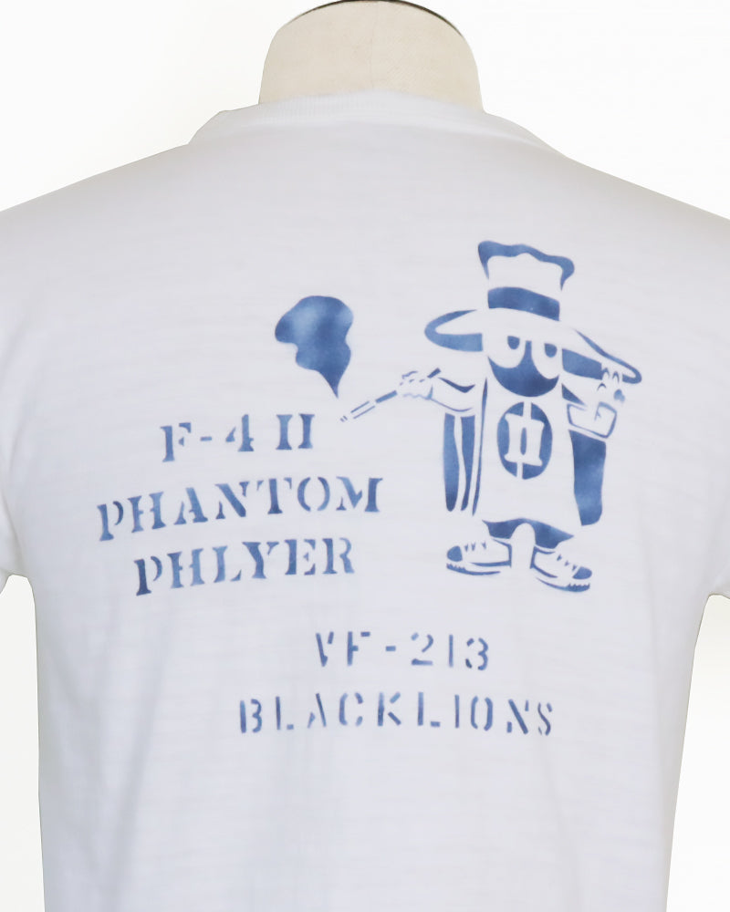 SLUB YARN T-SHIRT / PHANTOM PHLYER