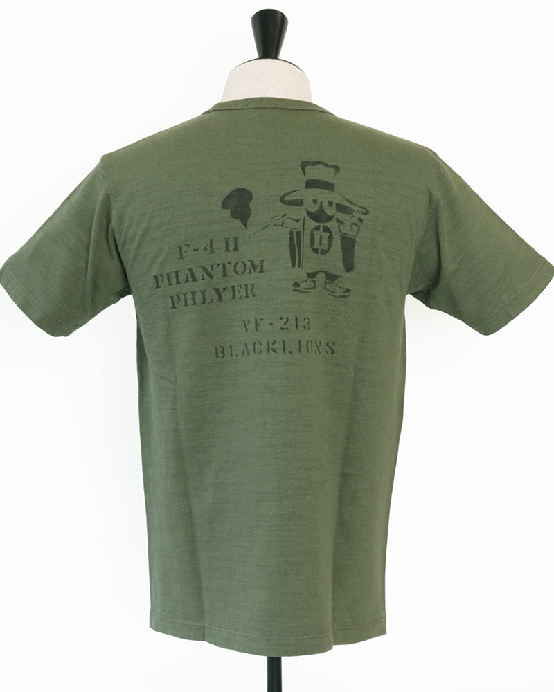 SLUB YARN T-SHIRT / PHANTOM PHLYER