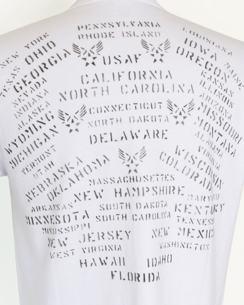 T-SHIRT AIR BASE STENCIL