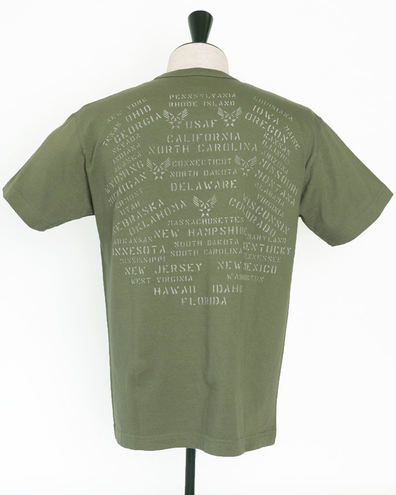 T-SHIRT AIR BASE STENCIL