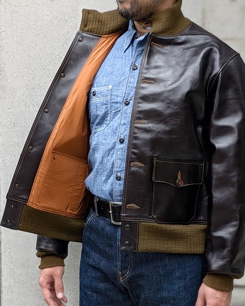 TYPE A-1 / A.C. ORDER No.31-800P / HORSE HIDE