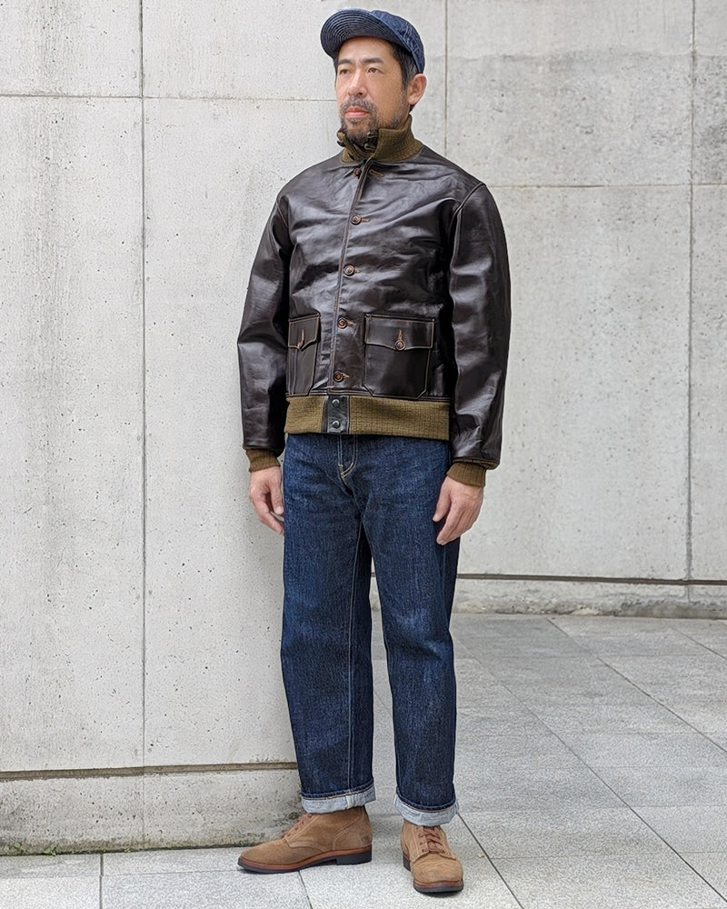 TYPE A-1 / A.C. ORDER No.31-800P / HORSE HIDE