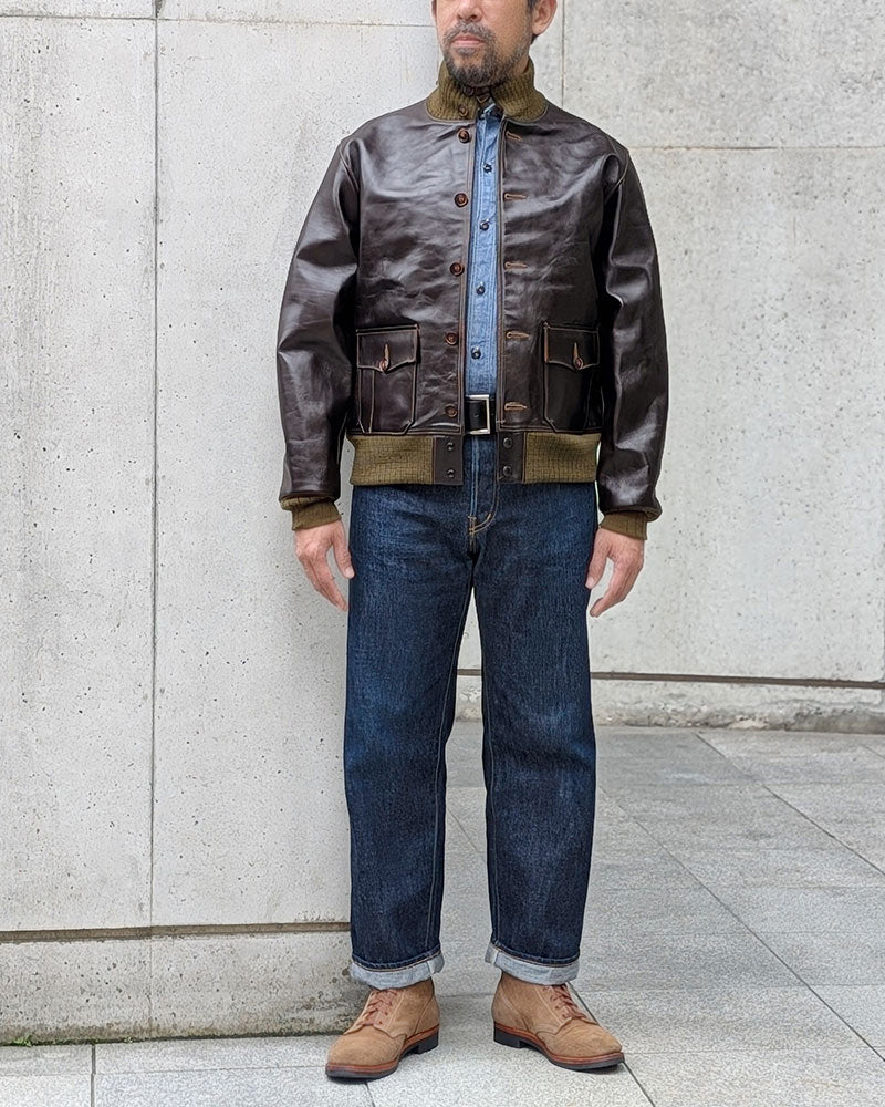 TYPE A-1 / A.C. ORDER No.31-800P / HORSE HIDE