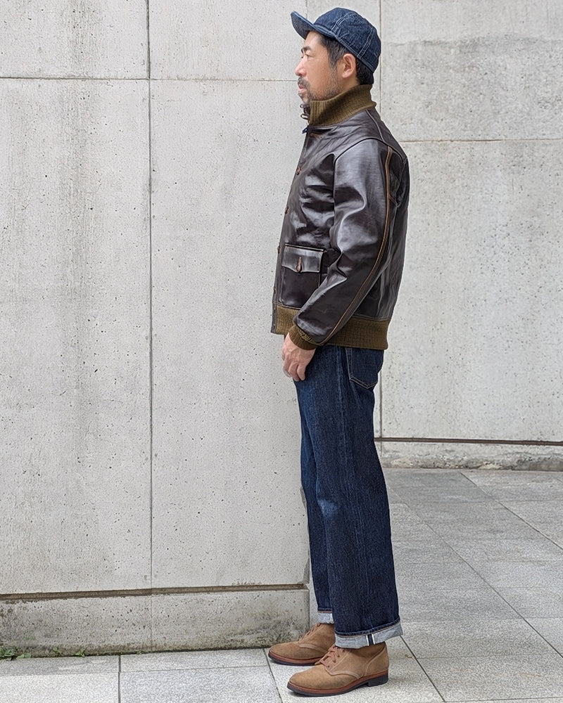 TYPE A-1 / A.C. ORDER No.31-800P / HORSE HIDE
