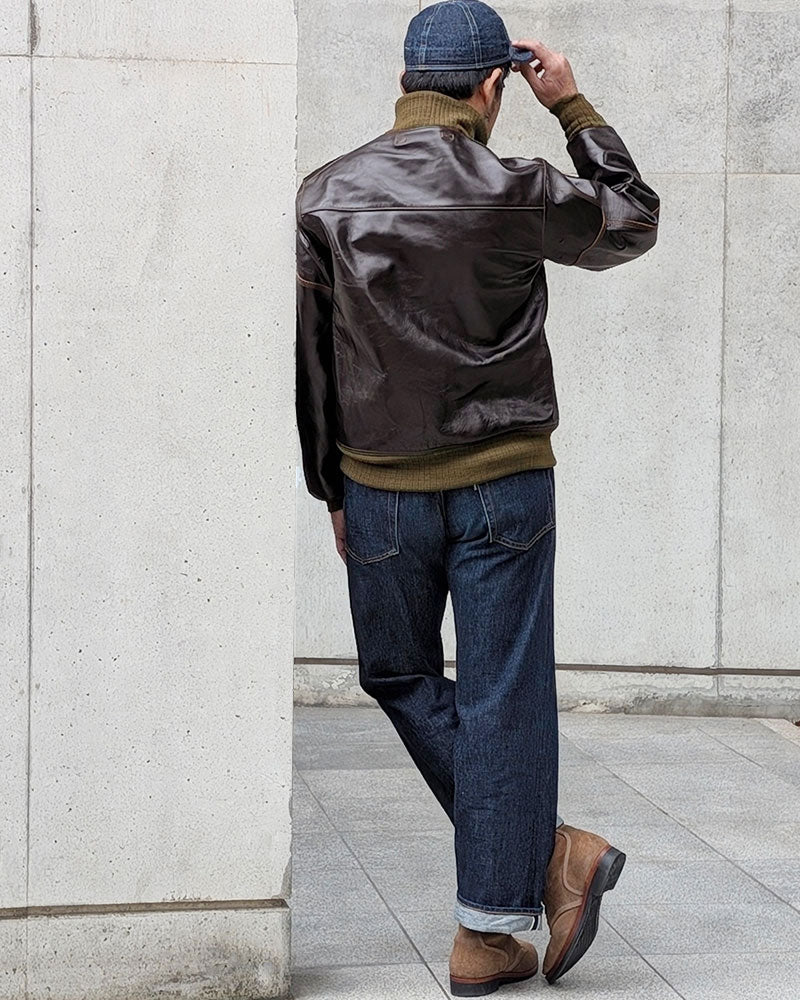 TYPE A-1 / A.C. ORDER No.31-800P / HORSE HIDE