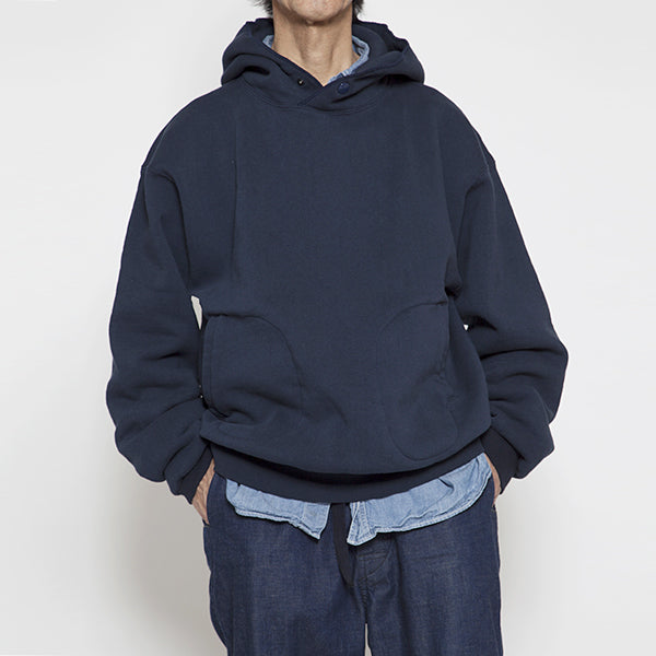 THE CORONA UTILITY × SPALDING / NAVY ATHLETIC PARKA