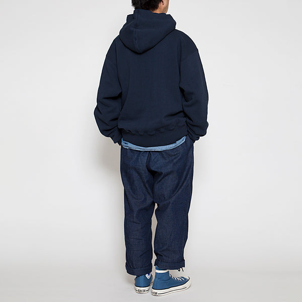 THE CORONA UTILITY × SPALDING / NAVY ATHLETIC PARKA