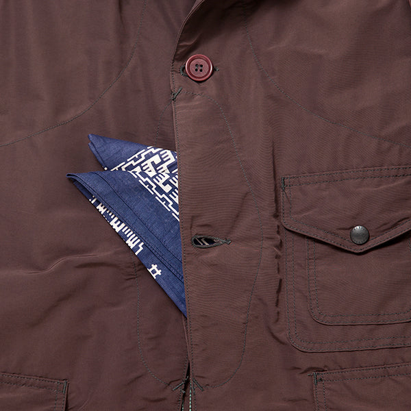 GAME JACKET / GROSGRAIN CLOTH / BROWN