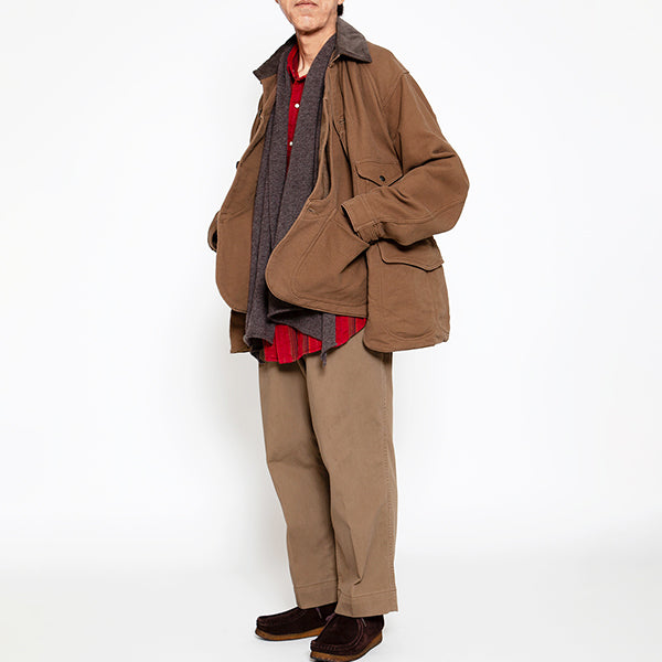 GAME JACKET / HUNTING DOBBY CLOTH / BROWN