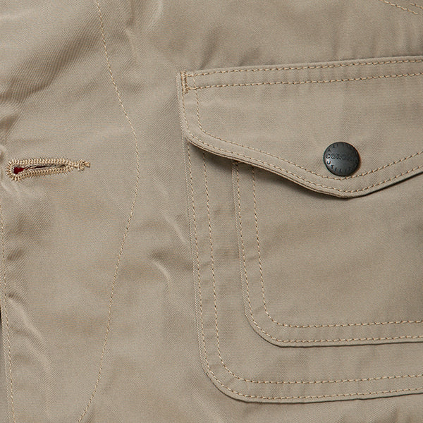 GAME JACKET / HIGH DENSITY ESTER GABARDINE / BEIGE KHAKI