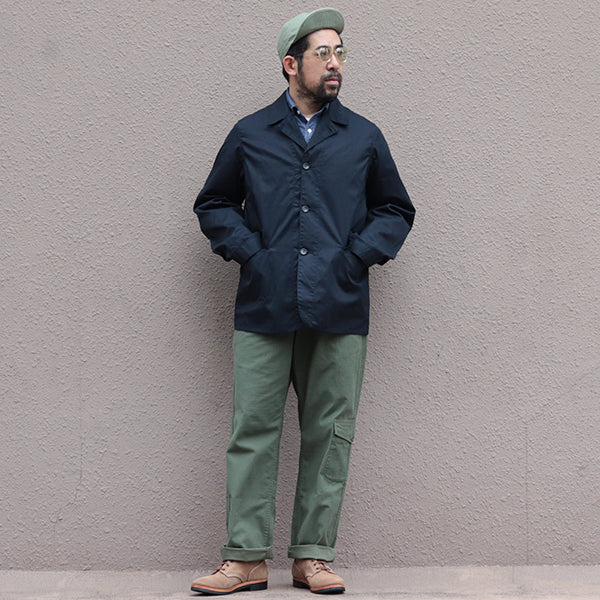 SHERRY TRAVELERS SPORTS COAT / HIGH DENSITY COTTON GABARDINE / MIDNIGHT NAV